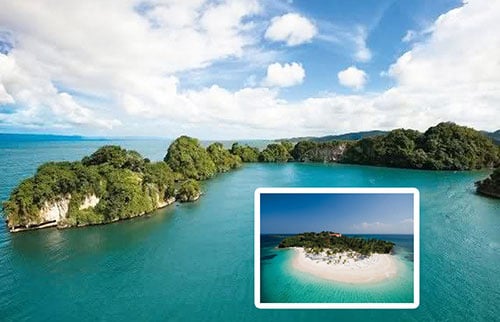 Tour Haitises Park + island Cayo Levantado in Samana Dominican Republic